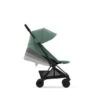 CYBEX Coya Chrome Matt Black Leaf Green -Cybex Geschäft cyb 23 int excl us y270 coya legr mabl recline steps