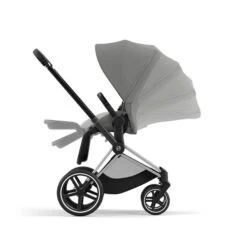 CYBEX PRIAM Kinderwagen Mirage Grey New Generation Gestell Wählbar -Cybex Geschäft cyb 23 int excl us y270 priam chbh migr recline steps print medium 1