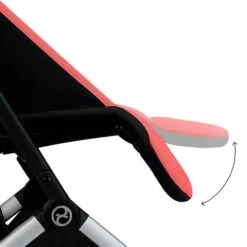 Cybex Orfeo Hibiscus Red | Gestell Silber 16 Cybex Orfeo Hibiscus Red | Gestell Silber -Cybex Geschäft cyb 23 int deta orfeo slv hibr legrest steps
