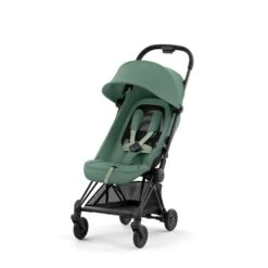 CYBEX Coya Chrome Matt Black Leaf Green -Cybex Geschäft cyb 23 int y045 coya legr mabl withoutinlay