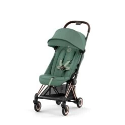 CYBEX Coya Rosegold Leaf Green 12 CYBEX Coya Rosegold Leaf Green -Cybex Geschäft cyb 23 int y045 coya legr rogo sunvisor