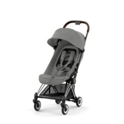 CYBEX Coya Chrome Dark Brown Mirage Grey -Cybex Geschäft cyb 23 int y045 coya migr chbr withoutinlay