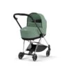 CYBEX MIOS Kinderwagen Leaf Green New Generation Gestell Wählbar -Cybex Geschäft cyb 23 int y225 mios cot chbh legr print medium