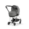 CYBEX MIOS Kinderwagen Mirage Grey New Generation Gestell Wählbar -Cybex Geschäft cyb 23 int y225 mios cot chbh migr print medium