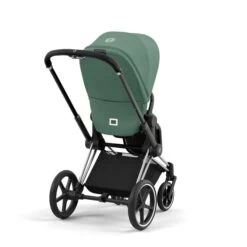 CYBEX PRIAM Kinderwagen Leaf Green New Generation Gestell Wählbar -Cybex Geschäft cyb 23 int y225 priam chbh legr print medium 1
