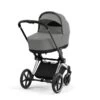 CYBEX PRIAM Kinderwagen Mirage Grey New Generation Gestell Wählbar -Cybex Geschäft cyb 23 int y225 priam cot chbh migr print medium