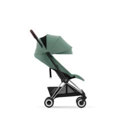CYBEX Coya Chrome Dark Brown Leaf Green -Cybex Geschäft cyb 23 int y270 coya legr chbr canopy