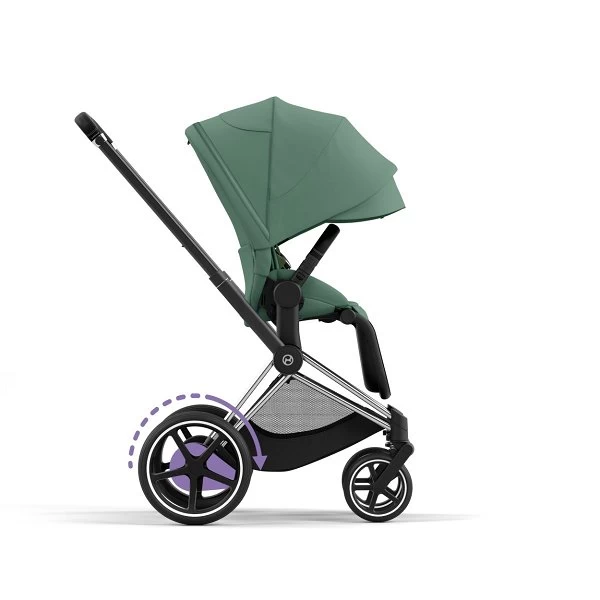 CYBEX E-PRIAM Sportwagen Leaf Green Gestell Wählbar New Generation – Bild 3