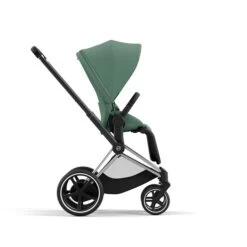 CYBEX E-PRIAM Sportwagen Leaf Green Gestell Wählbar New Generation -Cybex Geschäft cyb 23 int y270 e priam chbh legr print medium