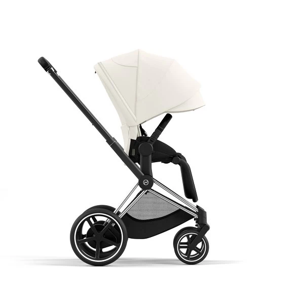 CYBEX E-PRIAM Sportwagen Off White Gestell Wählbar New Generation – Bild 3
