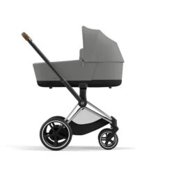 CYBEX PRIAM Kinderwagen Mirage Grey Bundle New Generation Inkl. 7 Zubehörartikel -Cybex Geschäft cyb 23 int y270 e priam cot chbr migr print medium