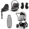 CYBEX Balios S LUX Kinderwagen + Cloud T I-Size Bundle Lava Grey -Cybex Geschäft cybex balios bundle 1002450895