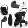 CYBEX Gazelle S Kinderwagen Moon Black + Cloud T I-Size + Zubehör Bundle -Cybex Geschäft cybex gazelle bundle 1002450889