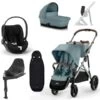 CYBEX Gazelle S Kinderwagen Sky Blue + Cloud T I-Size + Zubehör Bundle -Cybex Geschäft cybex gazelle bundle 1002450892