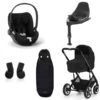 CYBEX Talos S LUX Kinderwagen Bundle Moon Black Gestell In Black -Cybex Geschäft cybex talos bundle 1002450899