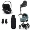 CYBEX Talos S LUX Kinderwagen Bundle Sky Blue Gestell In Taupe -Cybex Geschäft cybex talos bundle 1002450902