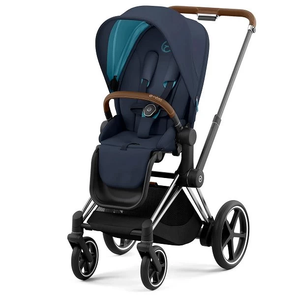 CYBEX E-PRIAM Sportwagen Dark Navy Conscious Collection Gestell Wählbar New Generation 4 CYBEX E-PRIAM Sportwagen Dark Navy Conscious Collection Gestell Wählbar New Generation – Bild 2