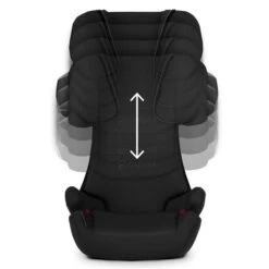 CYBEX Solution X2-Fix Kindersitz Gray Rabbit Gruppe 2/3 -Cybex Geschäft solutionx2 fix reclining backrest screen hd 4